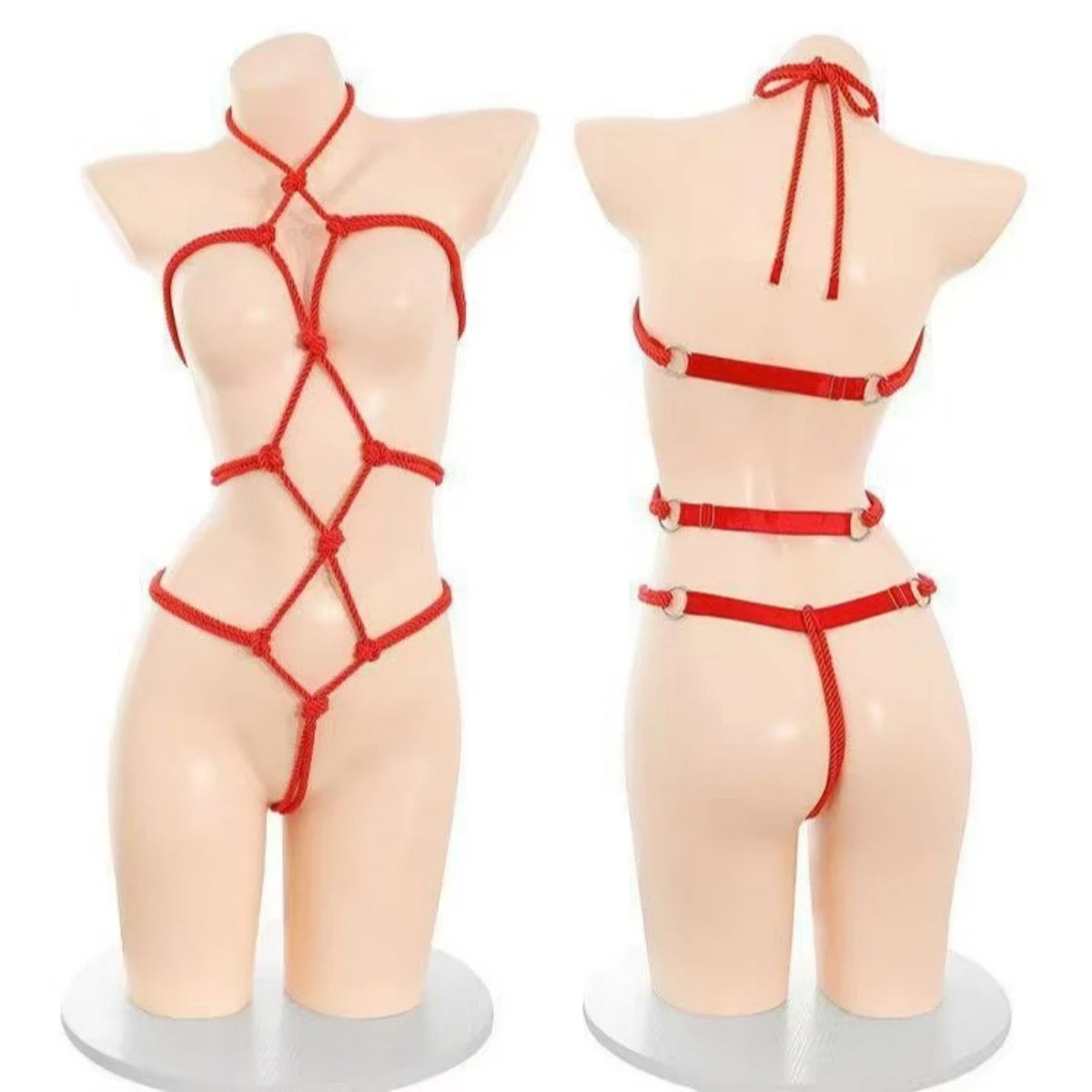 Women’s Rope Body Harness Belt  BDSM Bondage Lingerie Adjustable Chest Straps Fetish Intimate Adult Products Sex Toy Clothing