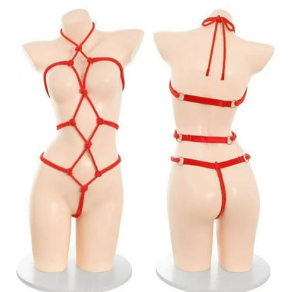 Women’s Rope Body Harness Belt  BDSM Bondage Lingerie Adjustable Chest Straps Fetish Intimate Adult Products Sex Toy Clothing