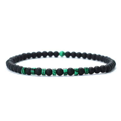 Fashion Mens Bracelet Natural Tiger Eyes Emperor Small Stone 4mm Beads Braclet Homme Accessories Bohemia Beach Jewelry Pulsera