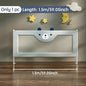 PANGDUBE 1 piece Baby Safety Railing for Children Bed Rail Guard Protective Barrier for Kid Bed Need to Screw Installation