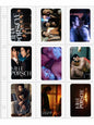 8PC/SET Bbbuild MileApo Jeffbarcode Poster Small Double-side Rounded Cards Thai TV KinnPorsche Drama Stills 8.6*5.4cm Photo Card