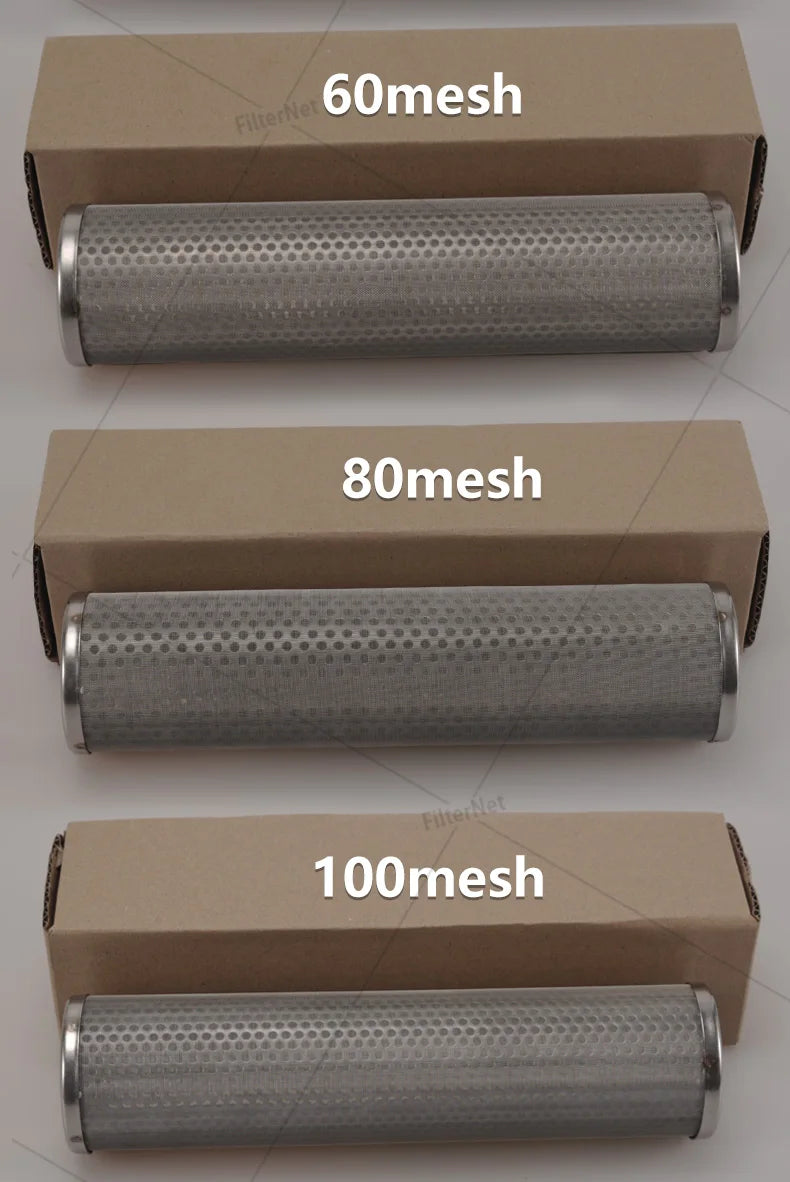 20*2.5 Inch Stainless Steel Filter Element, Stainless Steel Filter Cartridge, 304 Material, 1um 5um 10um 20um 40um 50um 100um 15
