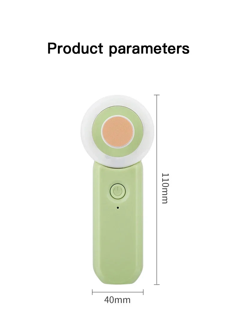 Luminous Rechargeable Newborn Electric Nail Clipper Baby Anti-clamping Scissors Baby Nail Scissors Set Baby Nail Grinder