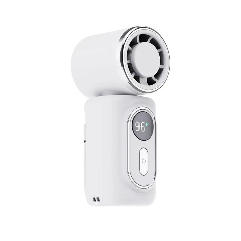 Lenovo Mini Handheld Cooling Clip Fan 100 Gear Speed Adjustment Lightweight Design Fan USB Charging For Outdoor Camping Gift