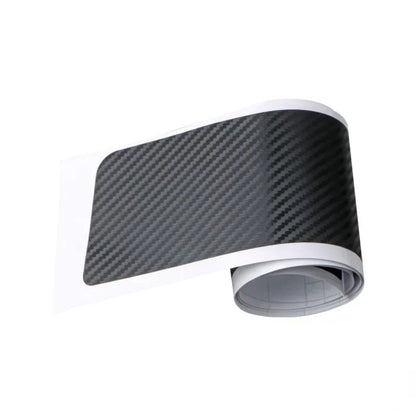 Car Rear Bumper 90/104cm Sticker Carbon Fiber Protective Pad Anti-Scratch Cover Car Edge Board Scuffproof Decal Strip NEW