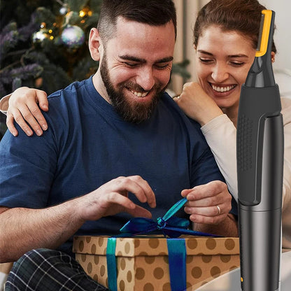Nose Ear Face Trimmer Electric Shaving Safe Face Care Nose Hair Trimmer For Men Shaving Hair Removal Razor Beard