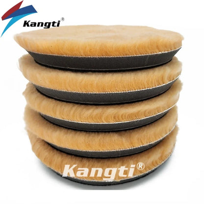 Wool Polishing Pad Woollen Car Buffing Pad 3/5/6Inch Polishing Disc Car Polish Buffing Pads Polisher Buffing Waxing Polish Tools