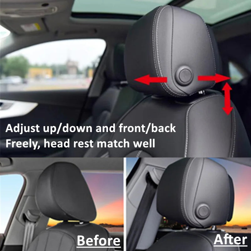 JayCreer Front Seat Headrest For Volkswagen Exploration, Tiguan, Touran, Golf 7, Sagitar
