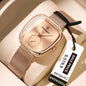POEDAGAR Luxury Fashion Elegant Ladies Watch Waterproof Watch for Woman Mesh Stainless Steel Quartz Women's Watches Female Reloj