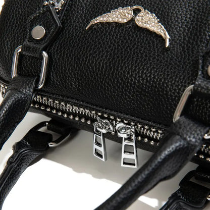 Famous design zipper women's crossbody bag, fashionable women's chain shoulder bag, modern trendy style handbag