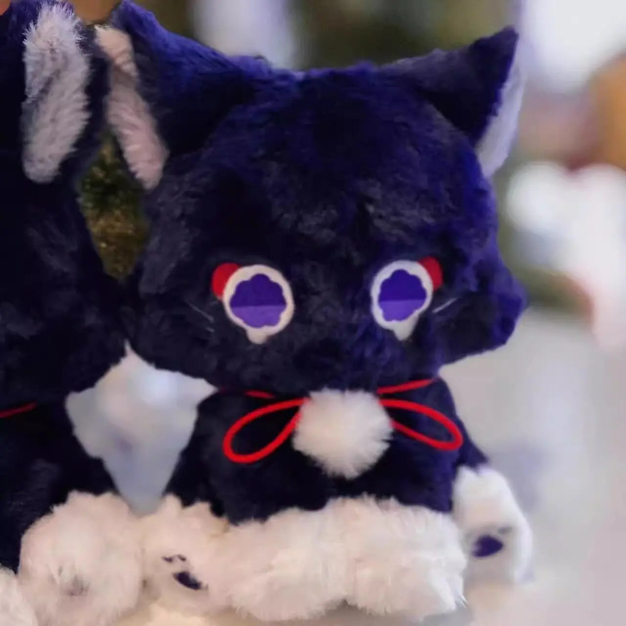 23cm Anime Scaramouche Cat Cute Plush Doll Toys Genshin Impact Wanderer Pet Cosplay Stuffed Pillow Toy Birthday Gift For Fans