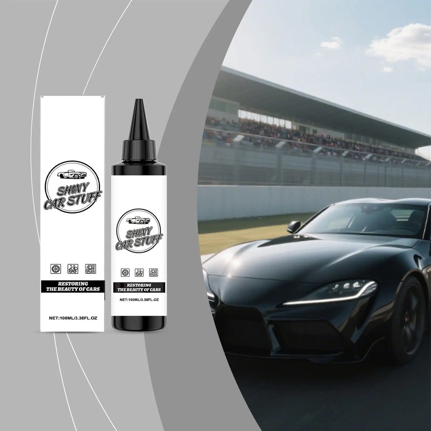 Coating Agent for Automotive UV Resistant Long Lasting Dustproof Portable Automobile Cleaner Solution Shine Restorer Auto