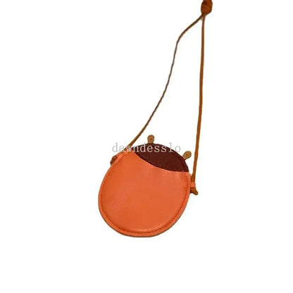 Cartoon Cute Kids Mini Bags for Toddler Girls Pumpkin / Pear / Ladybug Crossbody Bag Kawaii Baby Children's Small Handbags Gift