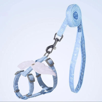 37ME Harness Escape Proof Kitten Harness for Walking Adjustable Leash