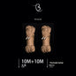 10m Shibari Bondage Rope,Soft Jute for Japanese Rope Art,Skin-Friendly for Beginners,Natural Color Skin-Safe Jute Couples Play