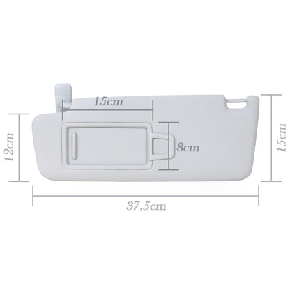 Car Sun Visor with Mirror For Volkswagen Jetta/For Skoda Octavia /For Xinrui/For Santana 5G0857551 5G0857552 5GG857551 5GG857552