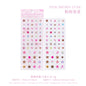 4 Designs Candy Star Series Lovely Five Point Star Theme Resin Stickers for Scrapbooking DIY Frame Collage Decoration