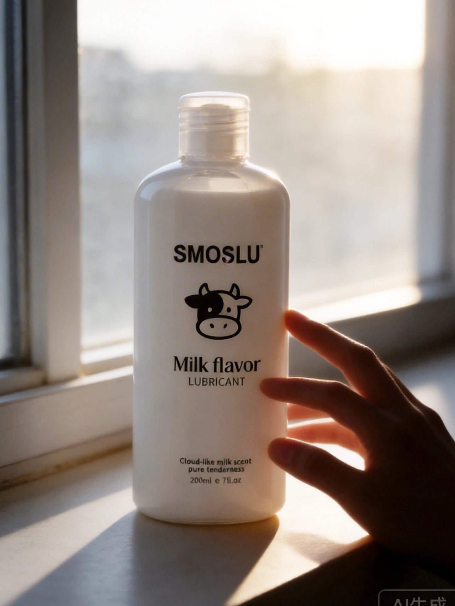 SMOSLU Creamy Milk Scent Water-based Lubricant – Silky Long-Lasting Lubrication for Vaginal & Anal Play – Gentle