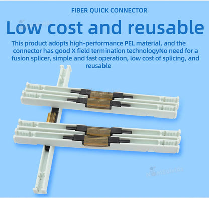 L925BP Fiber Optic Mechanical Splice for Drop Cable Splice Bare Fiber Cold Connector with Housing Mechanical Splice Big sale