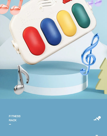 Multifunctional Fitness Frame Baby Activity Gym Play Mat Musical Rack Kid Infant Educational Crawling Carpet Toy Children Gift