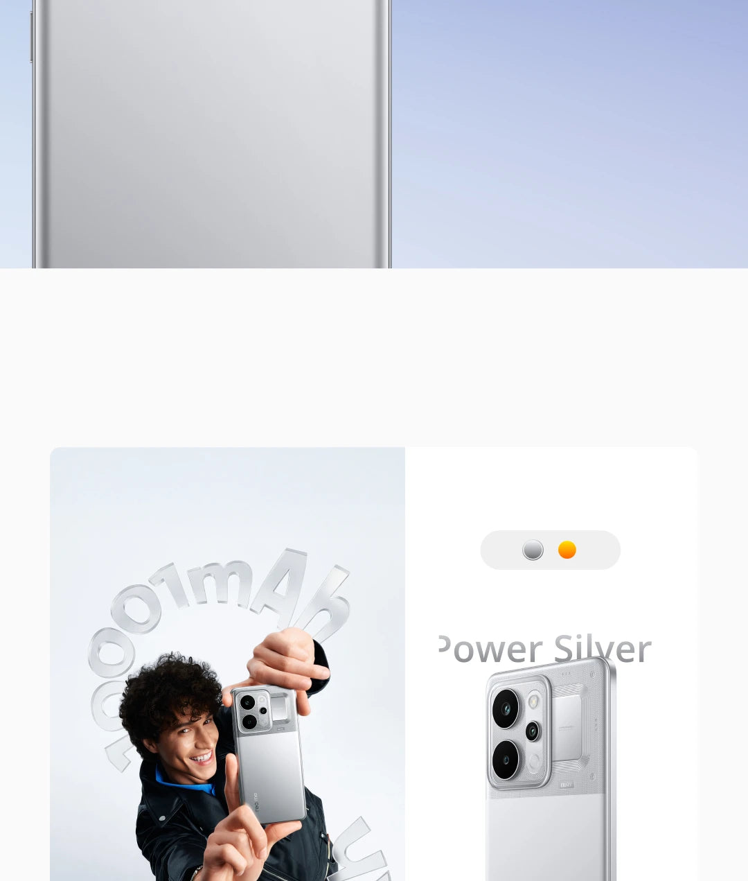 realme P4 Power 5G Smartphone 10001mAh Battery 80W Ultra Fast Charge MediaTek Dimensity 7400 Ultra 5G 6.8'' 144Hz Screen NFC 2026 Nest Mobile Phone Big Battery