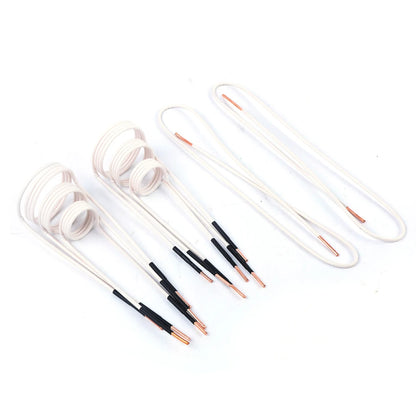 8PCS Induction Coil Kit White For Induction Heater Heater Mini Ductor