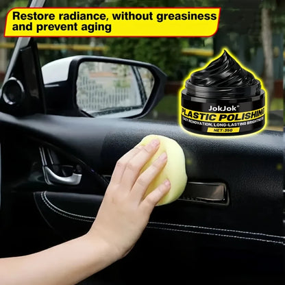 All-in-One Plastic Polishing Paste | Interior Scratch Repair Paste, for Repairing Plastic Oxidation Discoloration and Restoring