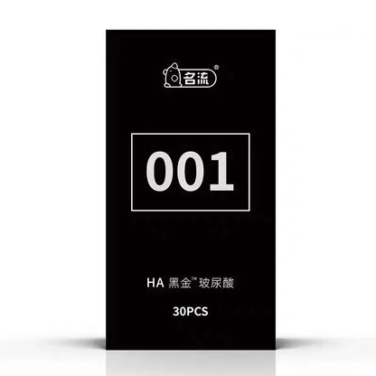 Premium 001 Ultra Thin Condoms 30pcs Non-Latex Safe Condoms Men Women Intimate Health Adult Pleasure Products