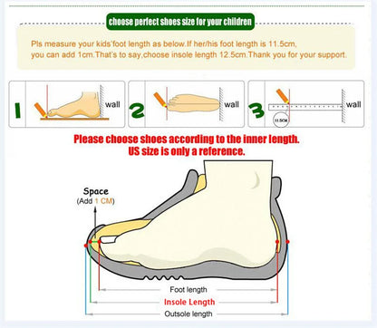 Kids Basketball Shoes Boys Sneakers Non-slip Child Trainer Basket Shoes Outdoor Children Sport Shoes