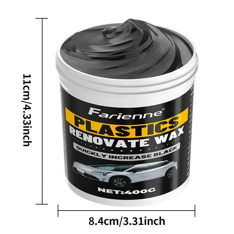 NEW Car Plastic Parts Repair Agent - Multi-Purpose Wax Paste for Dashboard, Sofa Seats, Tires and Scratches, Scratch Repair