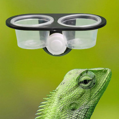 Reptile Tank Accessories Insect Spider Ants Nest Snake Gecko Food Water Feeding Bowl Terrarium Breeding Feeders Box Pets Supplie