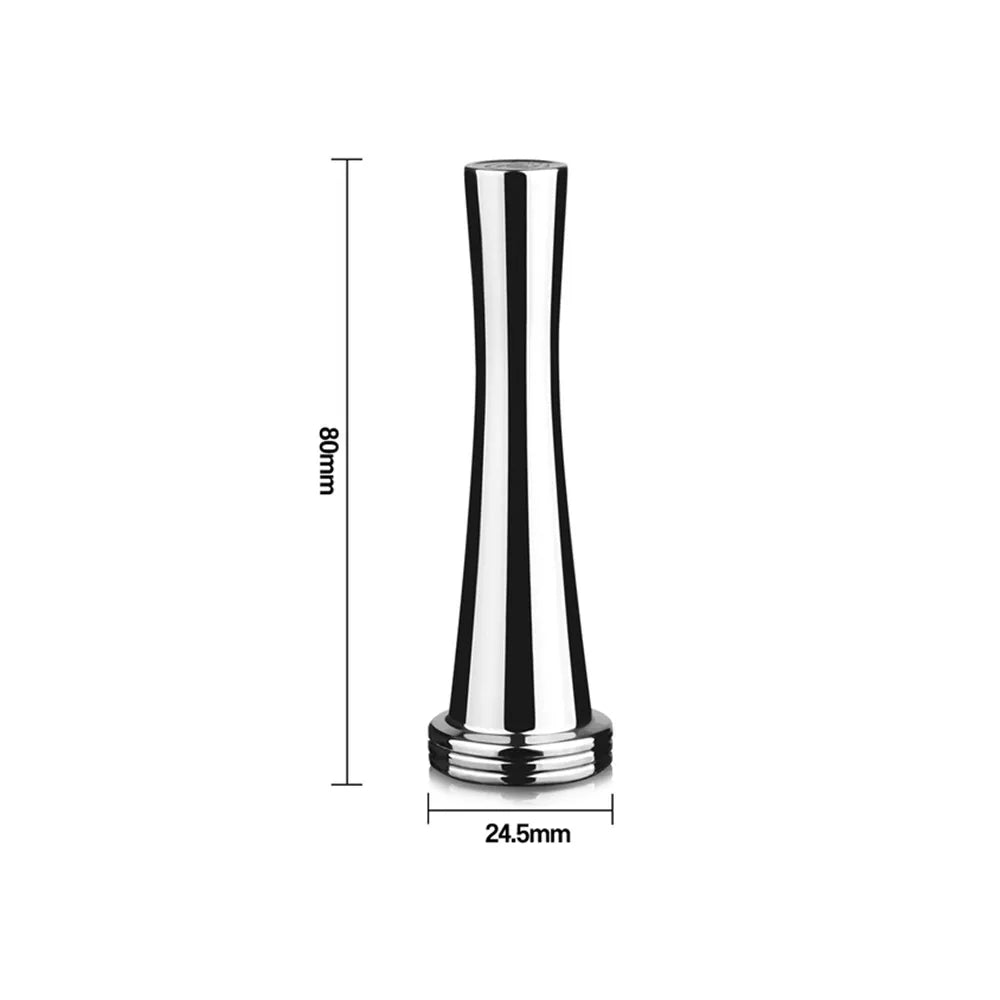 Coffee Tamper Stainless Steel Powder Hammer Pressing For Dolce Gusto Nespresso Delonghi Bocsh Capsule & Portafilter with Spoon