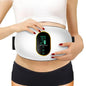 EMS Waist Abdominal Massage Belt Heating & Vibrating Slimming Fat Burner for Body Shaping Belly Back Leg Muscle Relief