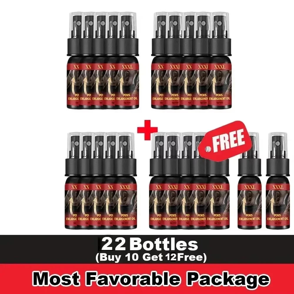Men Massage Oil for Sex -Sexual Enhancement Erection Cream Penisgrowth Oil Longer Thicker