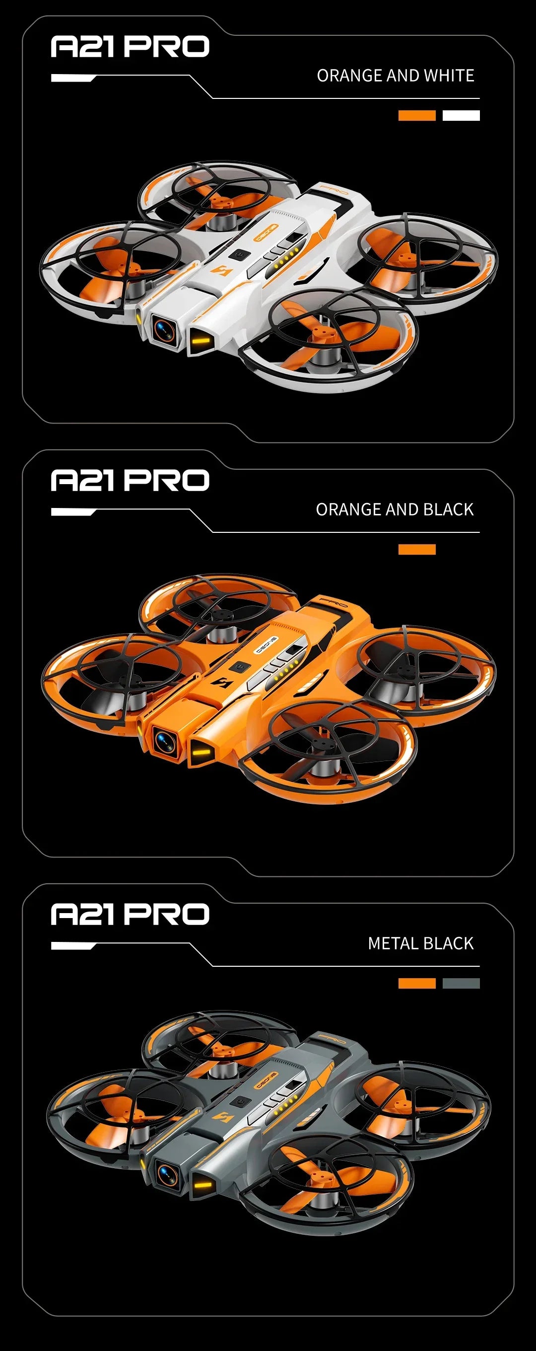Xiaomi A21 Drone 8K Aerial HD Dual Camera Intelligent Opstacle Avoidance Brushless Power GPS Return Screen Remote Control Drone