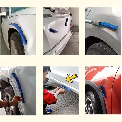 6Pcs Car Dent Repair Replacement Tool Universal Paintless Dent Repair Adhesive Blue Glue Tabs Tools Kit For Remover Hail Pit