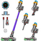 VAKERR X15 Pro 750W Cordless Vacuum Cleaner 75KPA Strong Suction for Pet Hair and Carpet 80Mins Runtime Household Cleaning