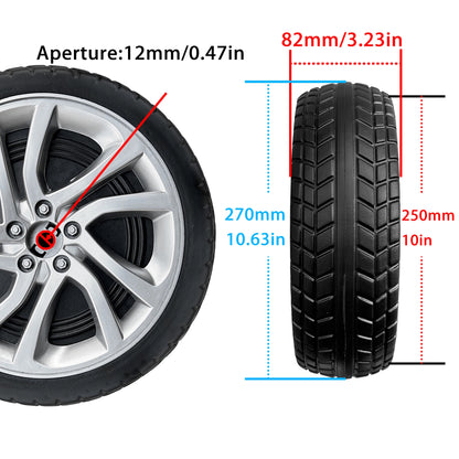 33CM/13'' 25CM/10'' PU Solid Rubber Tire for Children Electric Ride on Toy Car Power Wheels ﻿Alligator Tires Wheels Upgrade Part