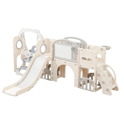 Multi-Function Children's Swing And Slide Set Baby Climbing Activity Toy Home Play Area for Kids