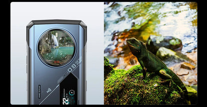 Global Version DOOGEE V40 Pro 5G Rugged Phone 6.78" Display 16GB+512GB Dimensity 7300 200MP AI Camera 8680mAh 33W Fast Charger