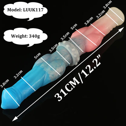 LUUK Clearance Anal Dildos For Women And Men Soft Silicone Butt Plug G Spot Stimulate Fast Shopping Sex Toys