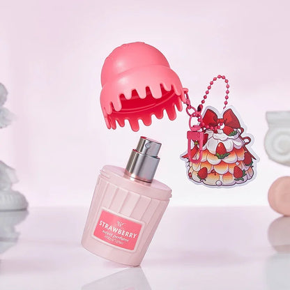 Dubai Arabia Gourmet Eau De Toilette 50ml Cherry Croissant Strawberry Chocolate Scent Cute Delicate Pendant Body Perfume Spray