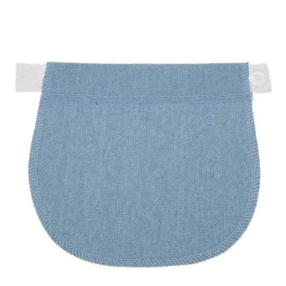 Maternity Pregnancy Waistband Belt Soft Adjustable Elastic Pants Lengthening Waist Extenders Button Mother Loose