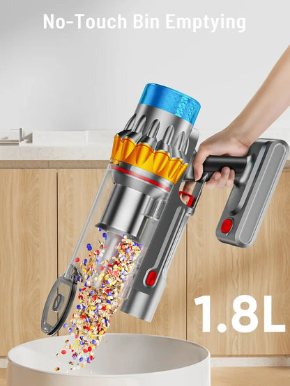 VAKERR X15 Pro 750W Cordless Vacuum Cleaner 75KPA Strong Suction for Pet Hair and Carpet 80Mins Runtime Household Cleaning