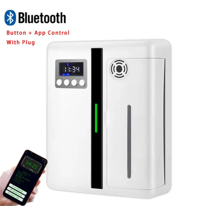 Coverage 300m³ Room Fragrance Diffuser Air Freshener Bluetooth Oil Diffuser For Essential Oil Electric Smell For Home Perfume