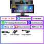 Srnubi 11.26 Inch 4K Dash Cam Wireless CarPlay & Android Auto Portable Car DVR Intelligent Systems Video Recorder GPS Navigation