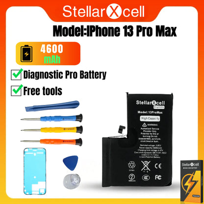 High Capacity Diagnostic Battery OEM TI BMS No Pop Up Message Run Diagnose for iPhone 12 13 14 15 Pro Max Pro Mini Plus