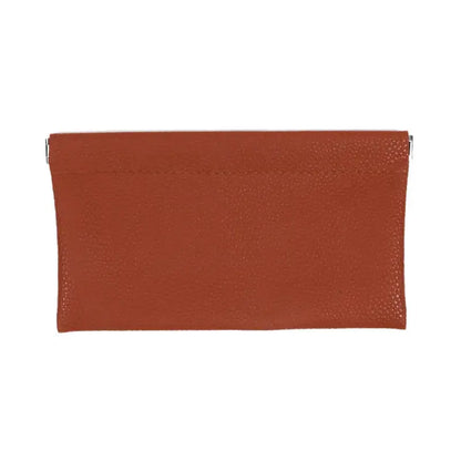 Self-Closing Artificial Leather Long Wallet Passport Driver's License ID Holder Headphone Data Cable Storage Cash Pouch