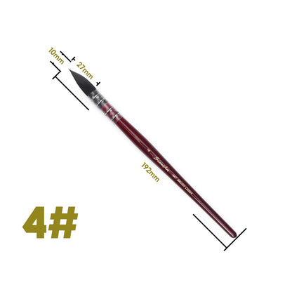 1Pcs Artist Hand-Painting Drawing Brushes Professional Watercolor Brush Pen for Water Color Painting Drawing School Art Supplies