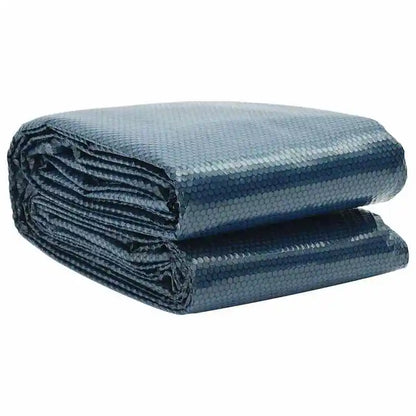 Floating Pool Solar Cover PE 500x300 cm Black and Blue